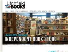 Tablet Screenshot of litchfieldbooks.com